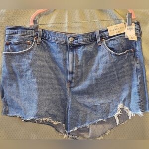 NWT The 4" Mom Short – High Rise Denim Shorts